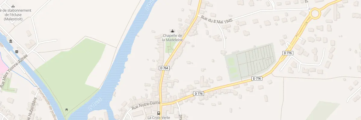 Plan du 5185 Fg de la Madeleine à Malestroit