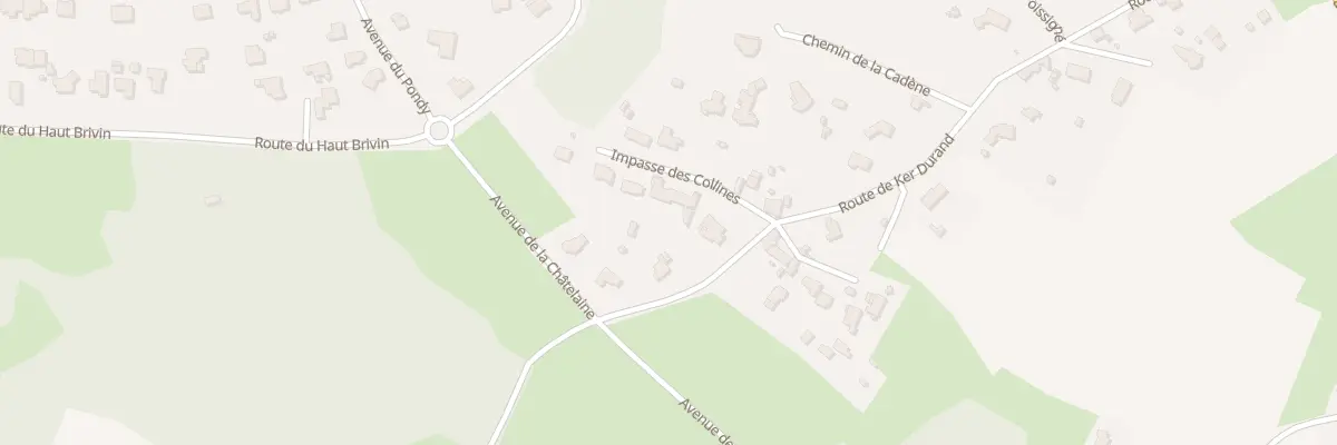 Plan du 3 Imp des Collines à La Baule-Escoublac