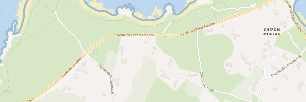 Plan du 8117 Rte des Petits Fradets à L’Île-d’Yeu