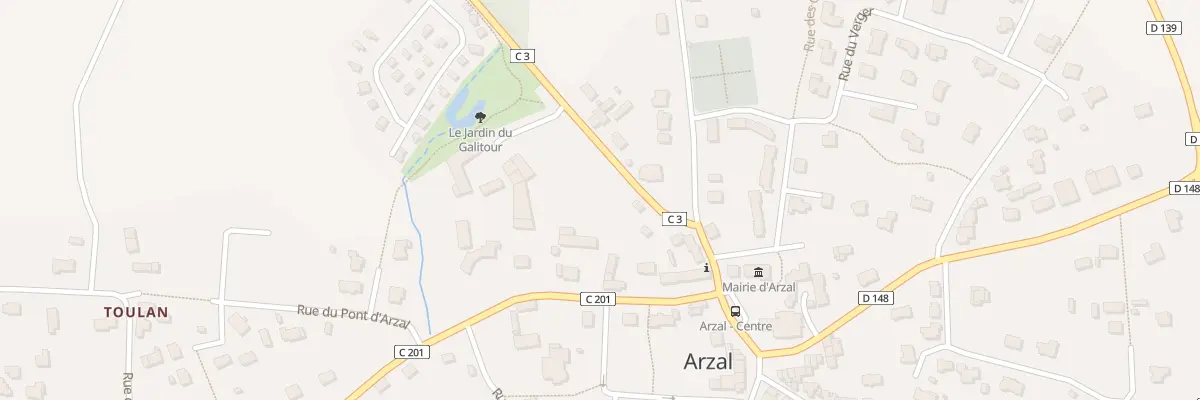 Plan du 5 Rue des Palmiers à Arzal