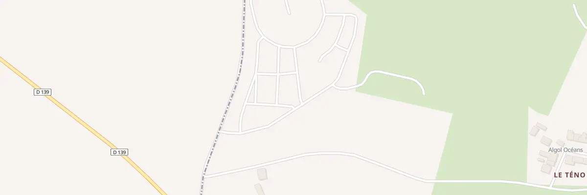 Plan du 30 Le Domaine du Teno à Marzan