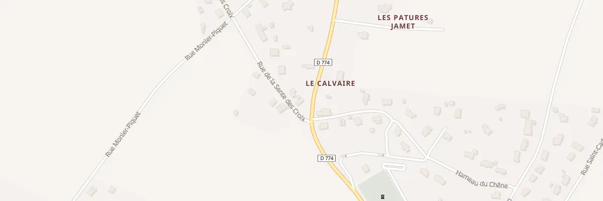 Plan du 2 Rue de la Sente des Croix à Pleucadeuc