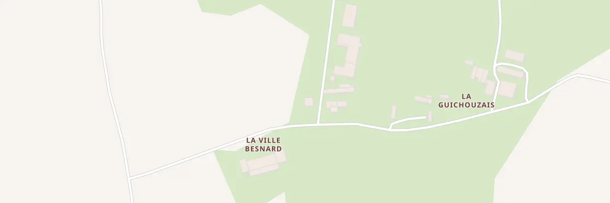 Plan du 14 La Ville Besnard à Hénanbihen