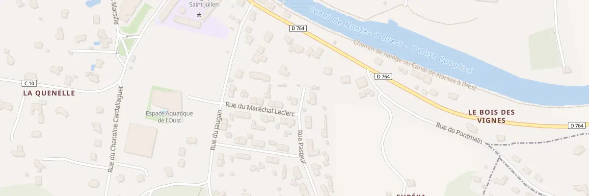 Plan du 5594 Le Jaugan à Malestroit