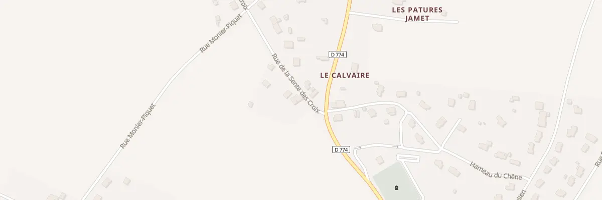 Plan du 1 Rue de la Sente des Croix à Pleucadeuc