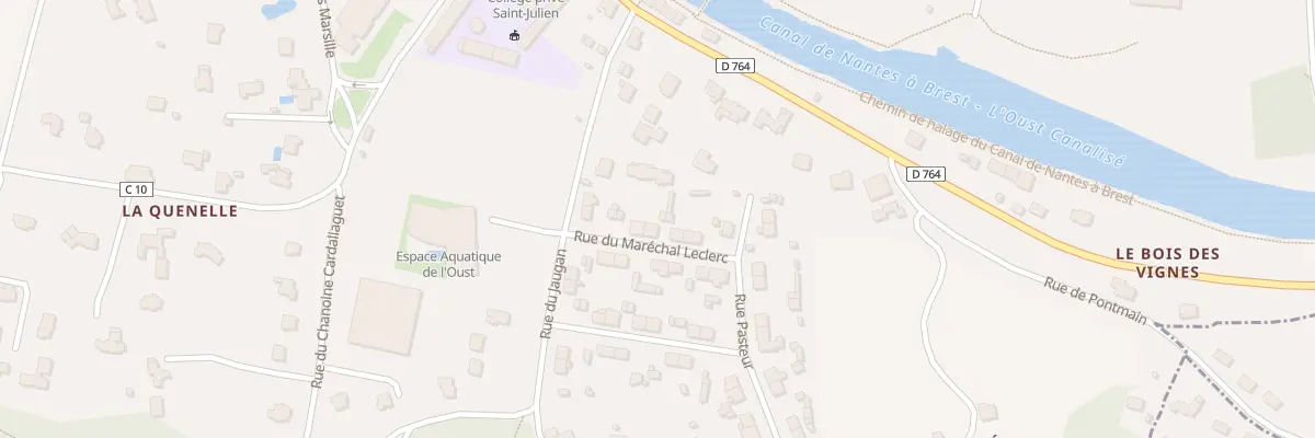 Plan du 3 Rue du Marechal Leclerc à Malestroit