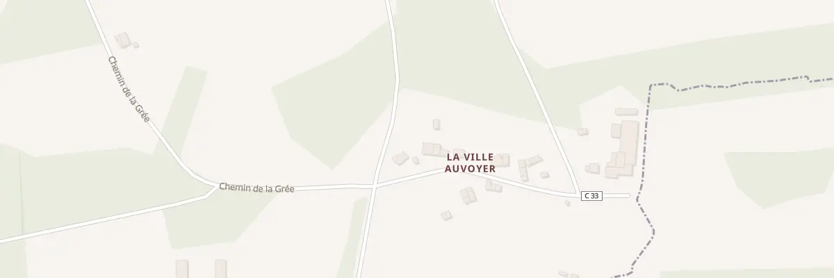 Plan du 3 La Ville Auvoyer à Val d’Oust