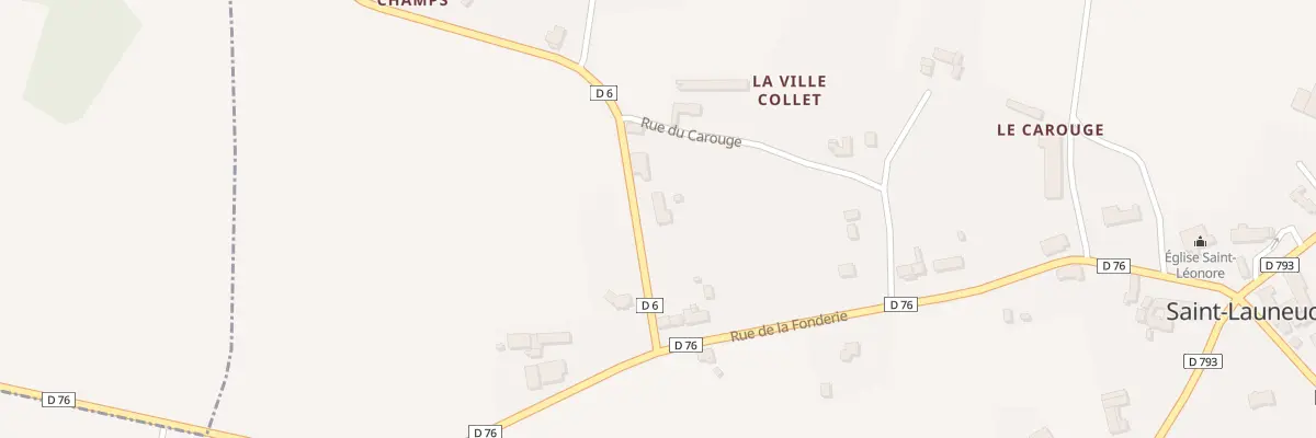 Plan du 8 Rue de la Fonteline à Merdrignac