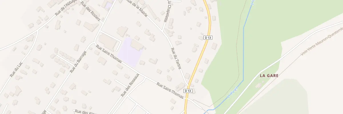 Plan du 6 Rue du Tertre à Loyat