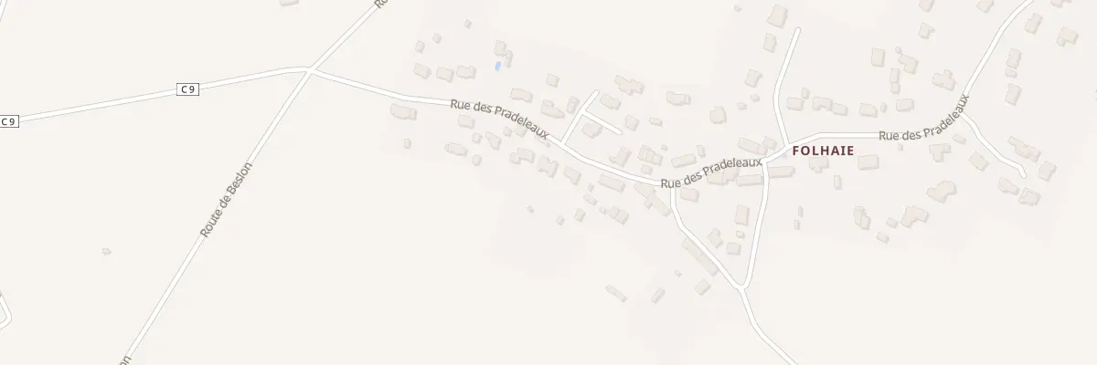 Plan du 16 Rue des Pradeleaux à Guérande