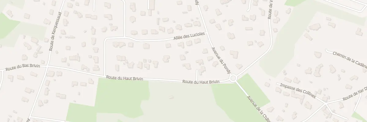 Plan du 3 All du Domaine du Kern à La Baule-Escoublac