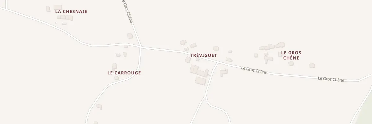 Plan du 4 Tréviguet à Val d’Oust