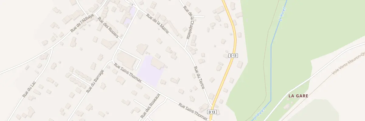 Plan du 2A Rue du Tertre à Loyat