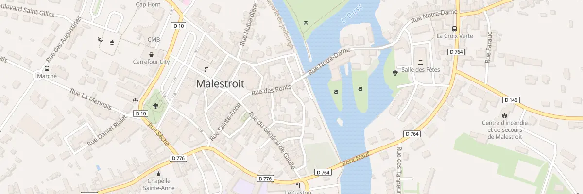 Plan du 4 Rue du Presbytere à Malestroit
