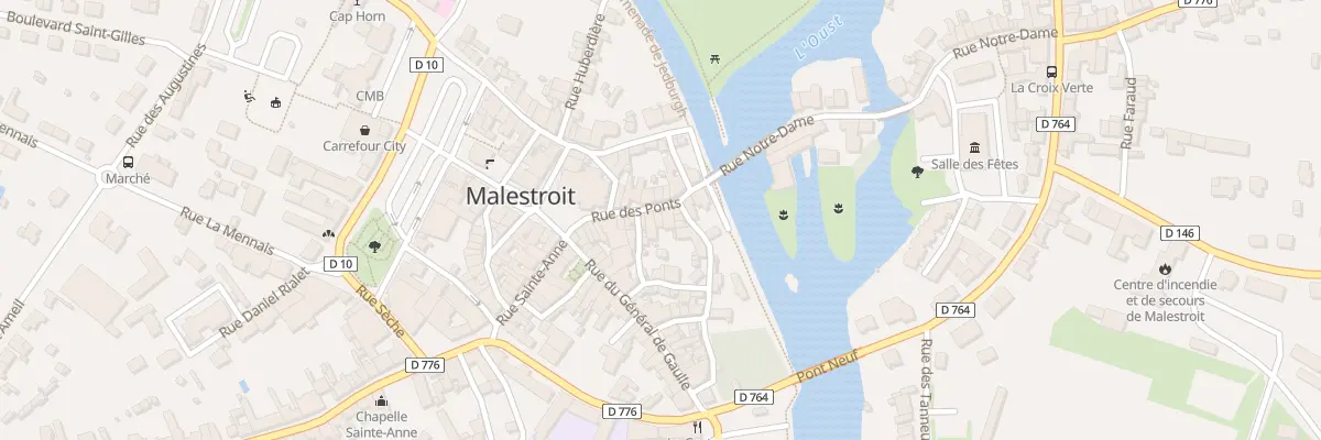 Plan du 11 Rue des Ponts à Malestroit