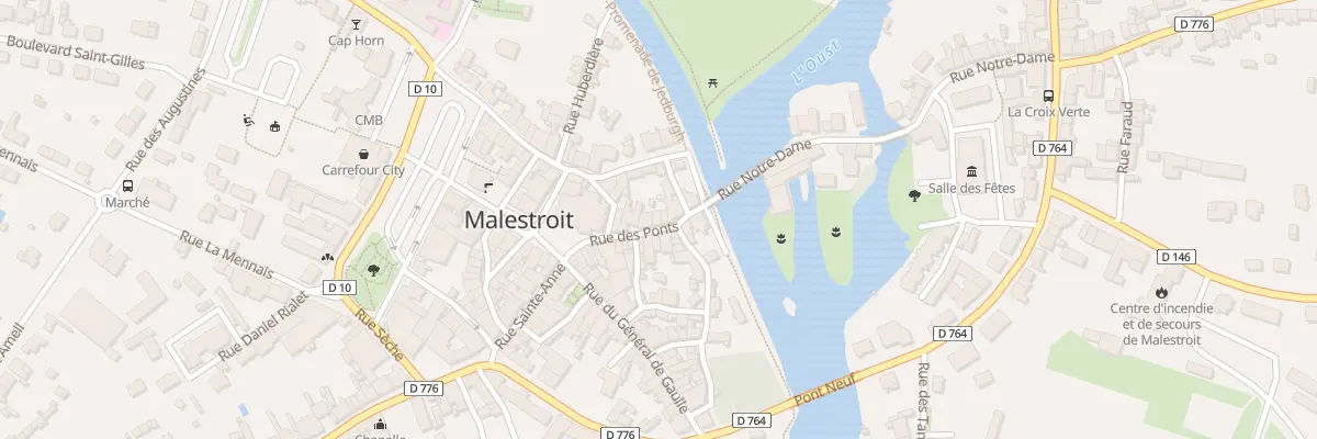 Plan du 8 Rue des Ponts à Malestroit