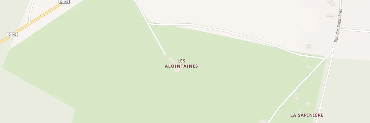 Plan du 5456 Les Alointaines à Pleucadeuc