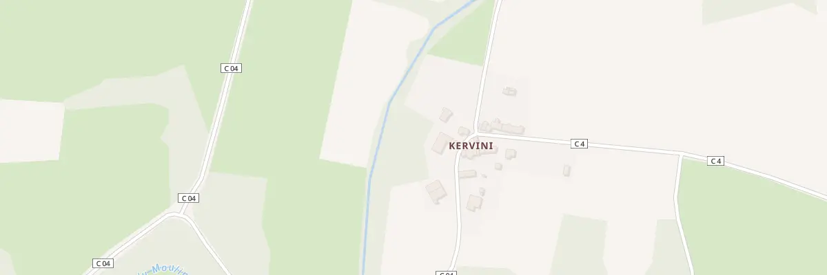 Plan du 6231 Kerviny à Questembert
