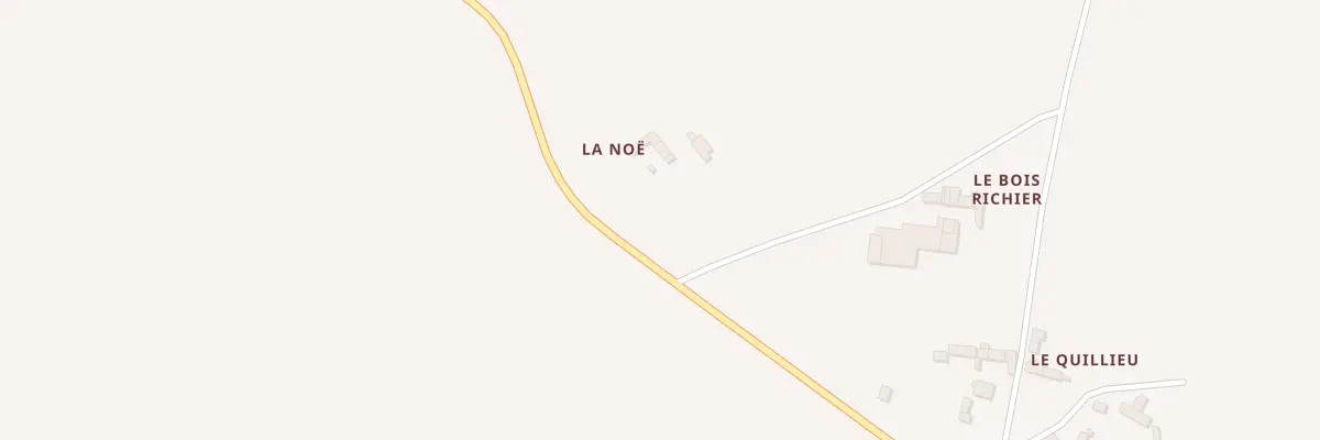 Plan du 1 La Noë du Quilieu à Mérillac