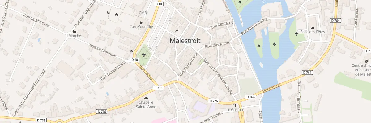 Plan du 5725 Rue Ste Anne à Malestroit