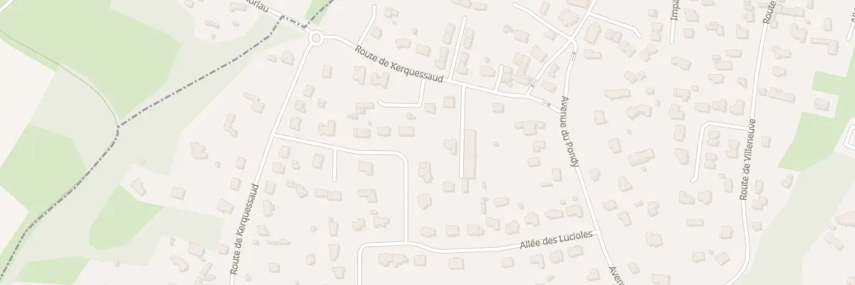 Plan du 26B Rte de Kerquessaud à La Baule-Escoublac