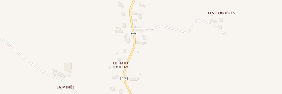 Plan du 43 Le Haut Boulay à Saint-Denoual