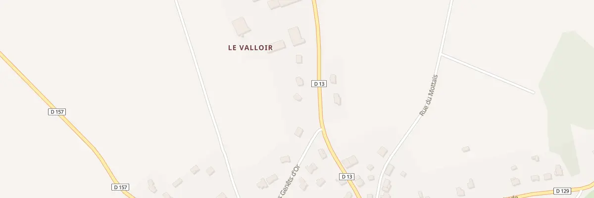 Plan du 5B Rue du 20 Janvier 1944 à Loyat