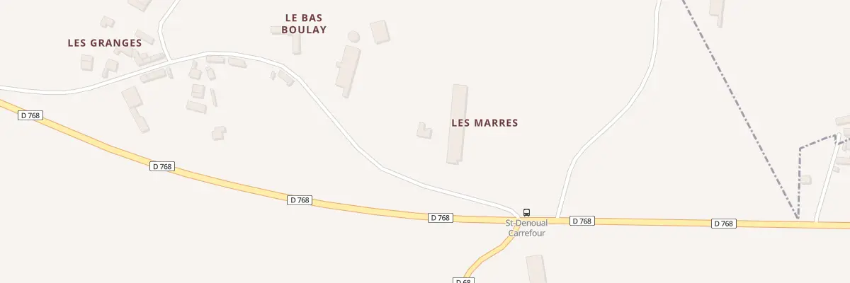 Plan du 15 Les Granges à Saint-Denoual