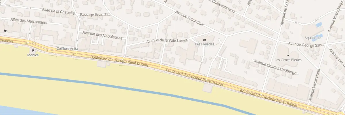 Plan du 23 Bd Docteur Rene Dubois à La Baule-Escoublac