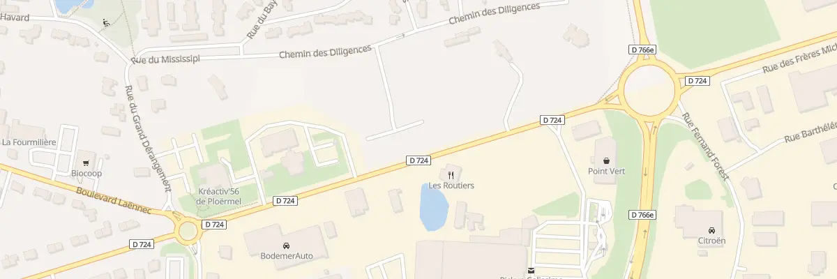 Plan du 20 Imp La fayette à Ploërmel