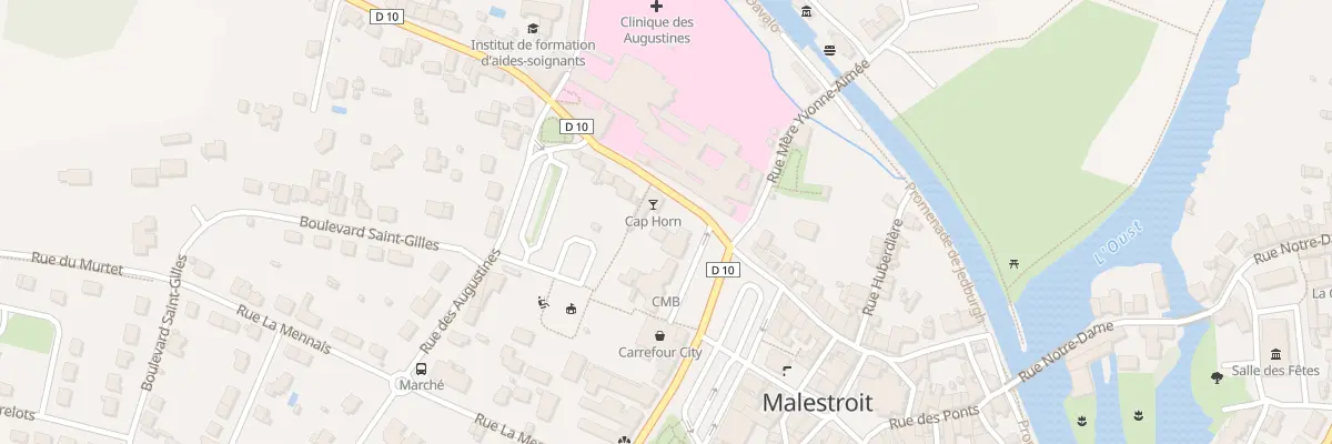 Plan du 1 Fg St Michel à Malestroit