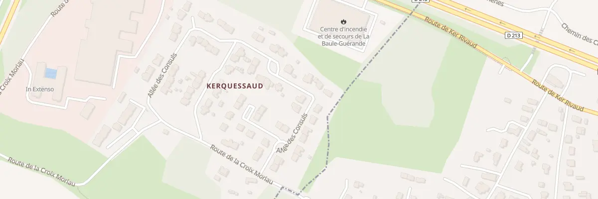 Plan du 32 All des Consuls à Guérande