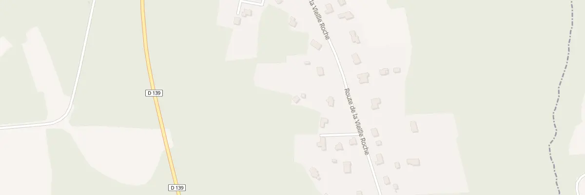 Plan du 45 Rte de Vieille Roche à Camoël