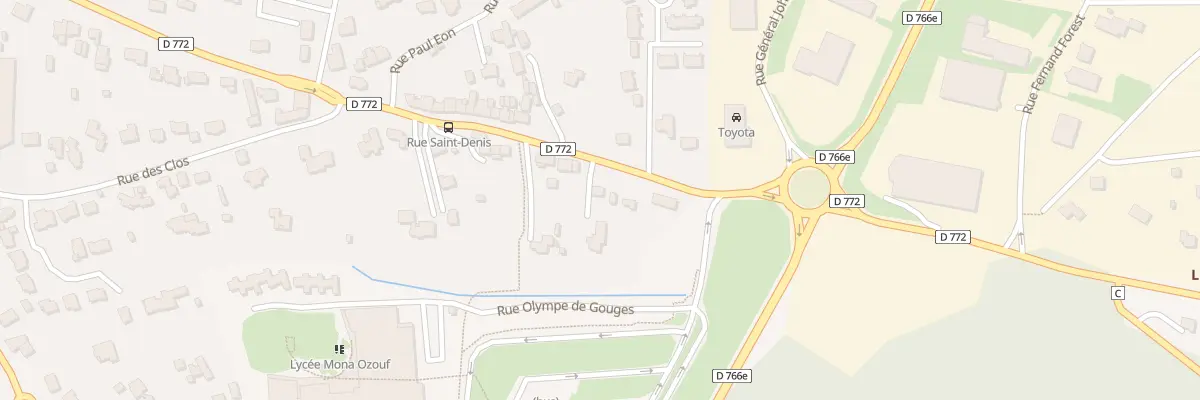Plan du 48A Rue Saint-Denis à Ploërmel