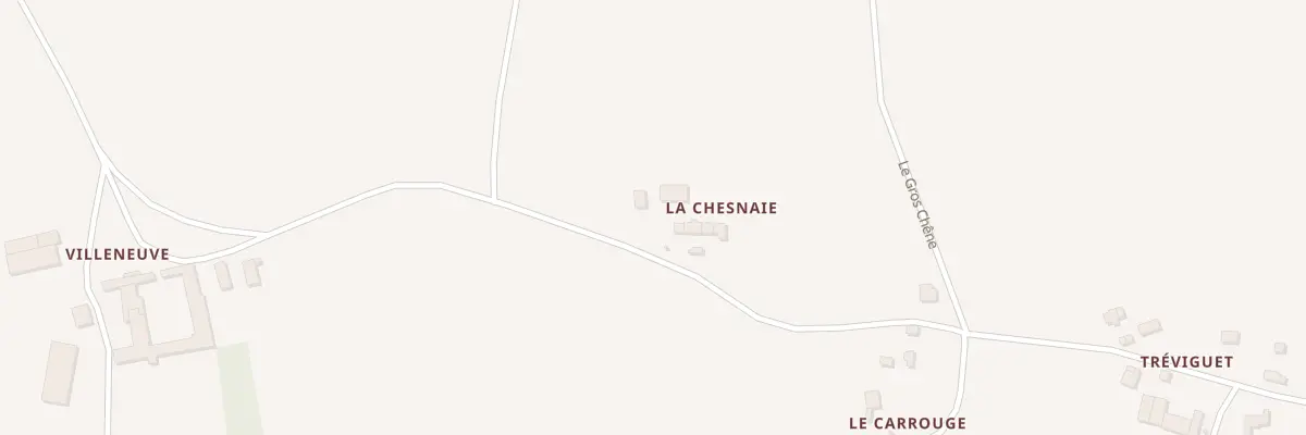 Plan du 3 La Chenaie à Val d’Oust
