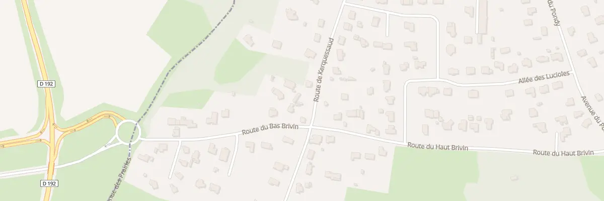 Plan du 3 Rte de Kerquessaud à La Baule-Escoublac