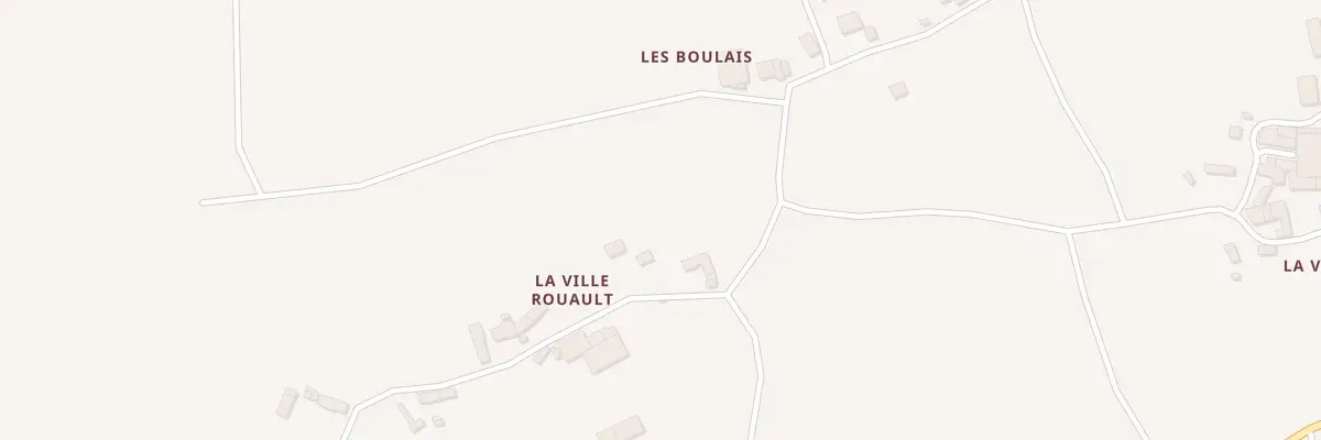 Plan du 15 La Ville Rouault à Rouillac