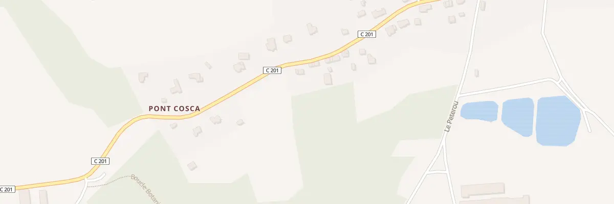 Plan du 5657 Pont Cosca à Arzal