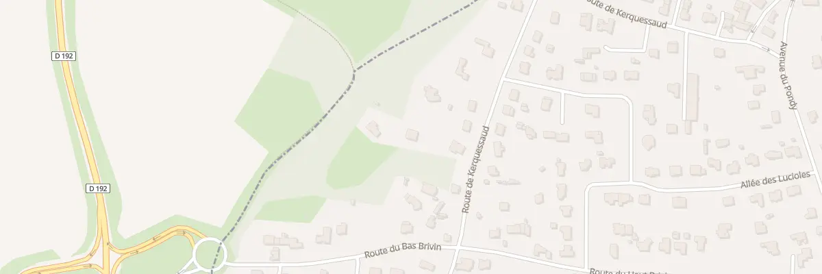 Plan du 13 Rte de Kerquessaud à La Baule-Escoublac