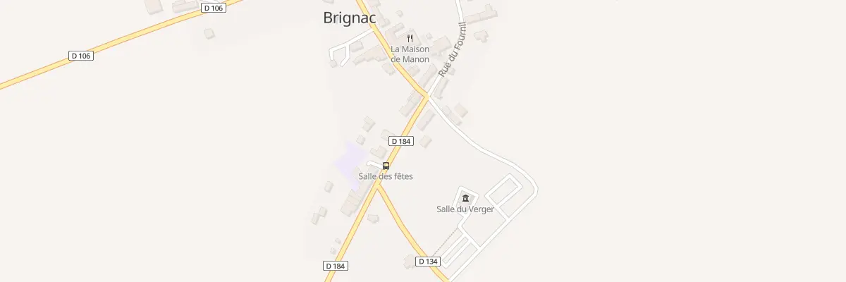 Plan du 5118 Le Bourg à Brignac