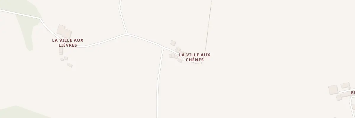Plan du 5459 La Ville aux Chênes à Pluherlin