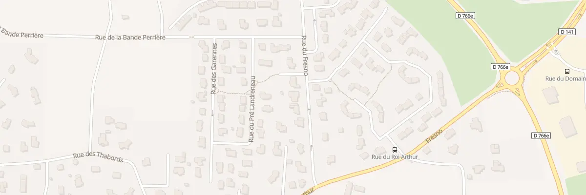 Plan du 9 Rue du Fresno à Ploërmel