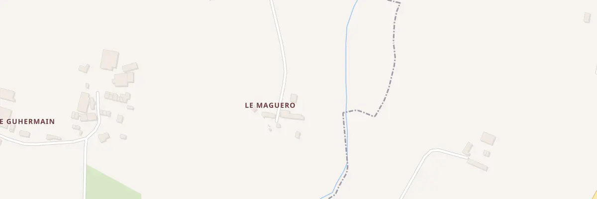 Plan du 5187 Maguéro au Guerno