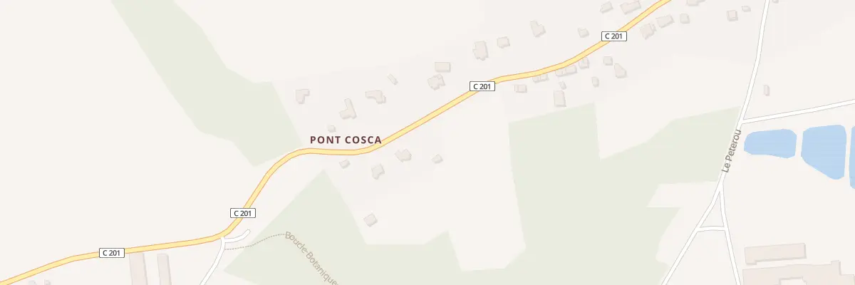 Plan du 5496 Pont Cosca à Arzal