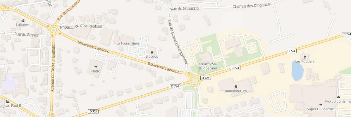Plan du 59 Bd Laennec à Ploërmel