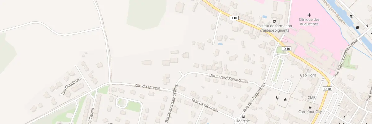 Plan du 6015 Bd St Gilles à Malestroit