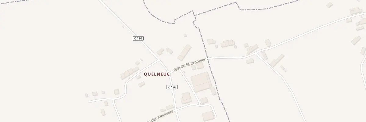 Plan du 1 Rue du Marronnier à Loyat