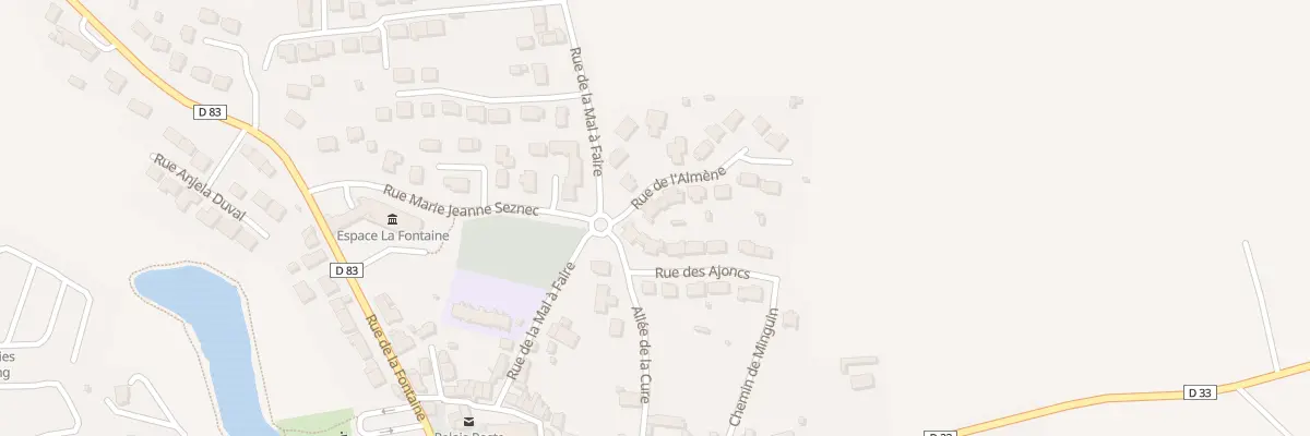 Plan du 2 Rue de l’Almene à Assérac