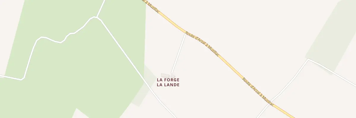 Plan du 5098 La Forge de la Lande à Arzal