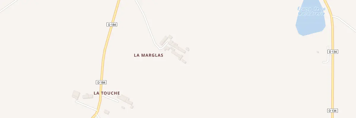 Plan du 5074 La Marglas à Brignac